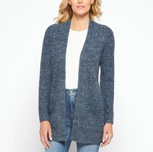 Pink Clover double pocket cardigan Blue, Large